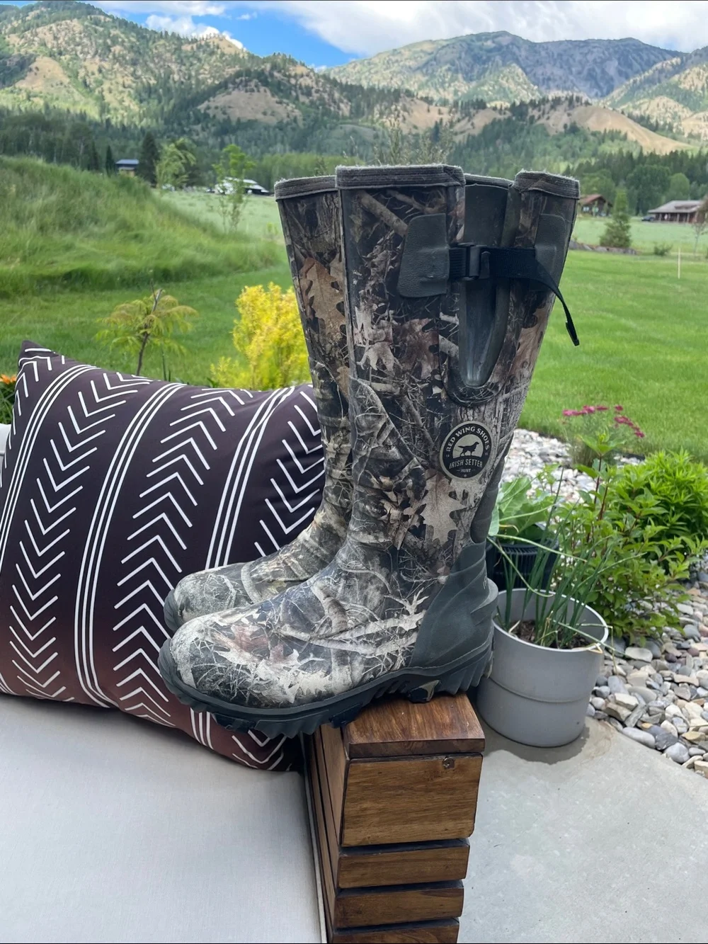 Irish Setter Camo Waterproof Hunting Boots - Camo